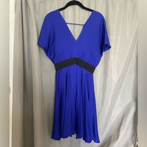 Silk Milly Dress Cobalt Blue Size 4 - never worn!